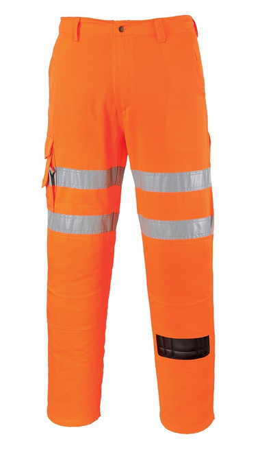 Pulsarail pr336 High Vis Orange Trousers Class 2