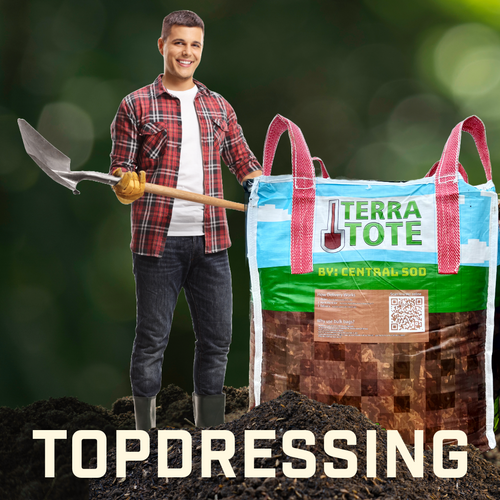 terra tote topdressing