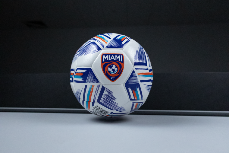 Miami FC Macron Soccer Ball Size 4