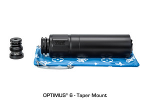 Griffin, OPTIMUS® 6 Suppressor - Taper Mount Griffin, OPTIMUS® 6 Suppressor - Taper Mount