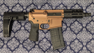 Anderson MFG, BE-AR "Baked Bean" - 5" 1:5 300 BLK Pistol Anderson MFG, BE-AR "Baked Bean" - 5" 1:5 300 BLK Pistol