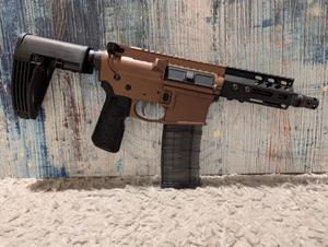 Anderson MFG, BE-AR "Baked Bean" - 5" 1:5 300 BLK Pistol