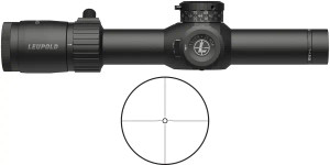 Leupold Mark 4HD 1-4.5x24 M1C3 SFP HPR-1