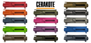 Cerakoted Stripped AR-15 Upper Receiver - Forged 7075