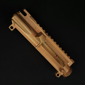 AR15 Stripped Flat Top A4 Upper Receiver - Cat Eye Bronze