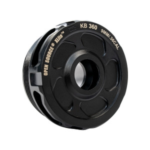 KB-360: 9.1mm/.358Cal K-Brake™ Ultracompact Suppressor Brake, OPEN SOURCE®