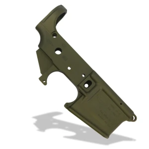 KAK KF-15 Forged AR15 Lower Receiver, OD Green