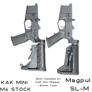 Mini Mil-spec AR-15 Buffer Tube Kit (w/ optional micro m4 or MOE SL-M stock) Mini Mil-spec AR-15 Buffer Tube Kit (w/ optional micro m4 or MOE SL-M stock)
