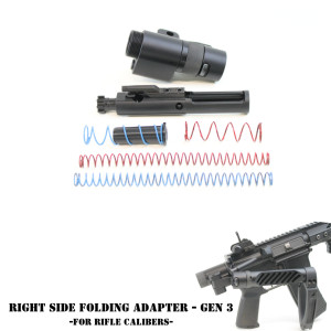 DFA MCS - Folding Brace Adaptor w/ optional MCS BCG DFA MCS - Folding Brace Adaptor w/ optional MCS BCG