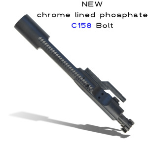 AR15 BCG- 5.56, C158 Bolt, Chrome Lined Phosphate AR15 BCG- 5.56, C158 Bolt, Chrome Lined Phosphate