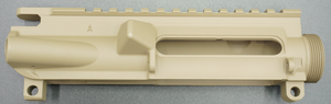 AR15 Stripped Upper Receiver- Forged 7075 - FDE Cerakote AR15 Stripped Upper Receiver- Forged 7075 - FDE Cerakote