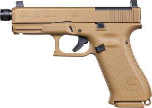 Glock 19X MOS Gen5 9mm Threaded Barrel, Suppressor Sights Glock 19X MOS Gen5 9mm Threaded Barrel, Suppressor Sights