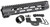 Midwest Industries Slim Line One Piece Free Float Handguard, M-LOK™- 9.25", 10.5", 12.625", 14", 15"