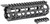 Midwest Industries AR-15/M16 Two Piece Drop-In Handguard, M-LOK®- CARBINE, MID LENGTH, RIFLE