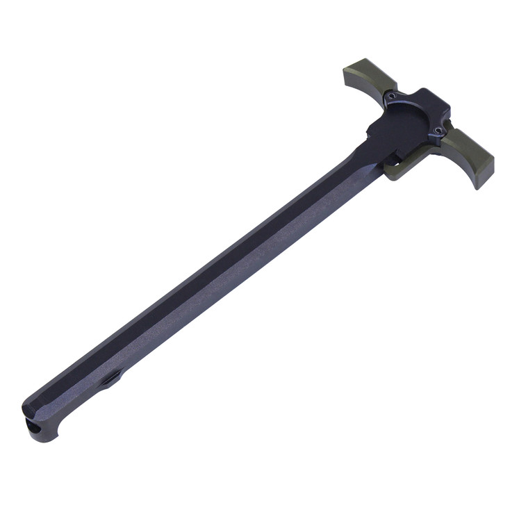 AR-15 Ambidextrous “Quick Engage” Charging Handle (Anodized Black With Colored Handles)