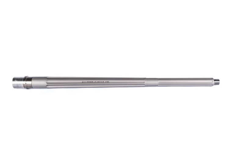 20" 6.5 Creedmoor Rifle Length Fluted AR 308 Barrel, Premium Series