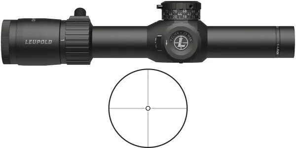 Leupold Mark 4HD 1-4.5x24 M1C3 SFP HPR-1