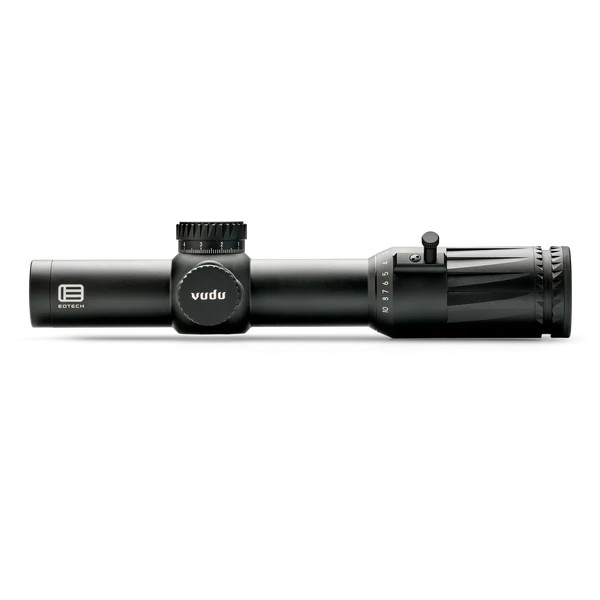EOTECH, Vudu, 1-10X28mm, First Focal Plane, Rifle Scope, SR-5 Illuminated MRAD Reticle, Daylight Bright Dot, Black