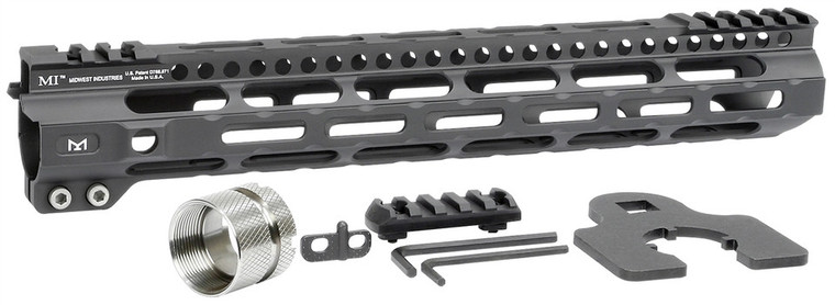 Midwest Industries Ultra Lightweight One Piece Free Float Handguard, M-LOK™- 10.5", 12.625", 14", 15"