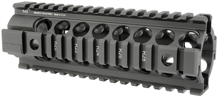 Midwest Industries Gen2 Two Piece Free Float Handguard- CARBINE, EXT CARBINE, MID LENGTH, RIFLE