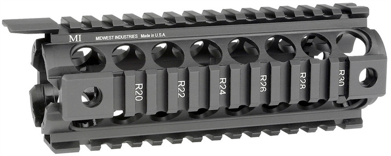 Midwest Industries Gen2 Two Piece Drop-In Picatinny Handguard- CARBINE, MID LENGTH, RIFLE