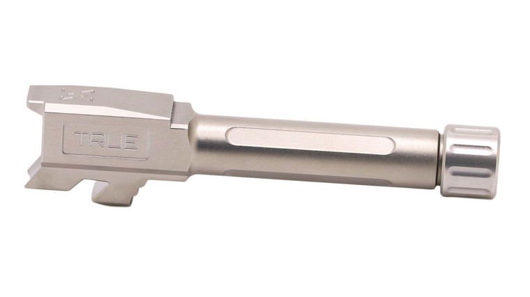 True Precision, Barrel, 9MM, Thread Protector, Threaded, Fits Glock 43/43X