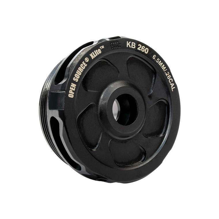 KB-260: 6.5mm/.264Cal K-Brake™ Ultracompact Suppressor Brake, OPEN SOURCE®