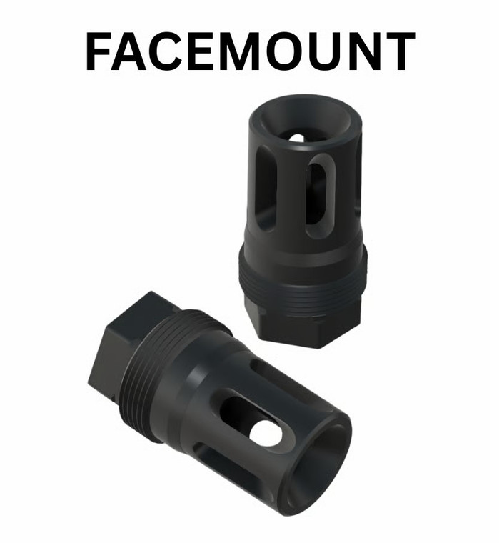 Comstock Facemount - Compact Flash Hider (1/2-28) Plan-B Suppressor Mount