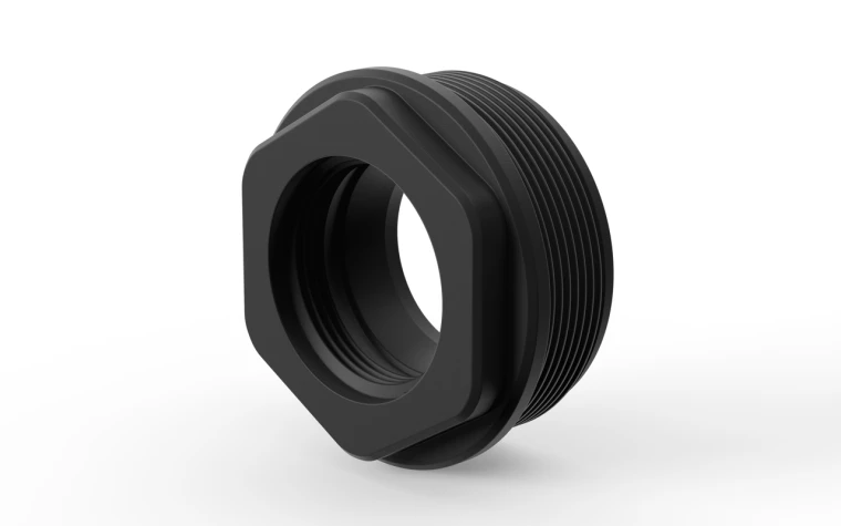 Breek Plan B HUB ONE Low Profile Universal Suppressor Mount- 17-4 Stainless Steel (H900)