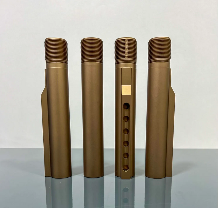 EWS M4 Receiver Extension – Tan Anodized