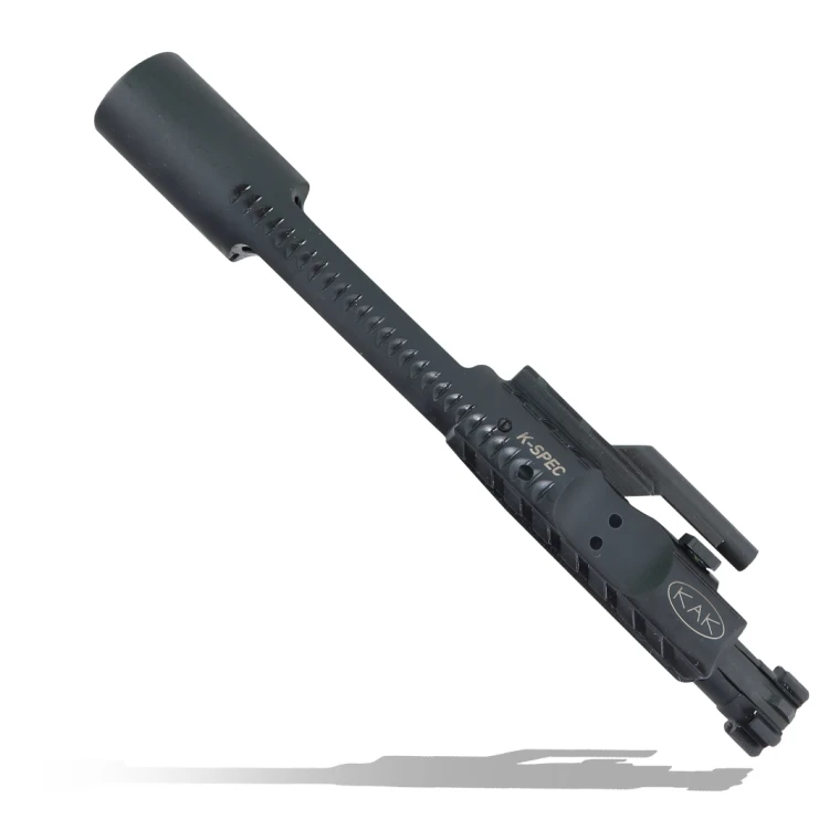 KAK K-SPEC Enhanced AR15 BCG- 6.5 Grendel Type II- Dual Ejectors, Side Vent, Sand Cuts, Chrome Lined Phosphate
