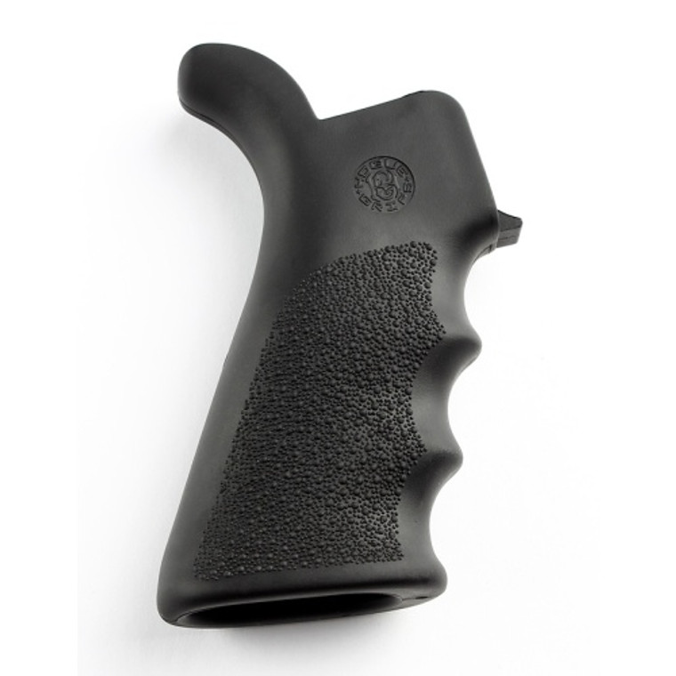 OVERMOLDED RUBBER BEAVERTAIL GRIP WITH FINGER GROOVES