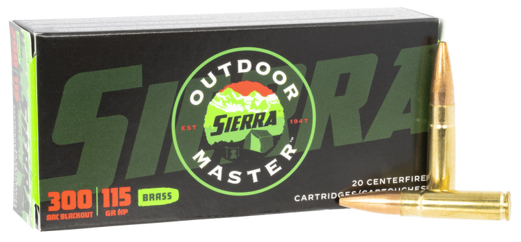 Sierra Bullets, Outdoor Master, 300 Blackout