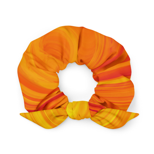 Orange Scrunchie