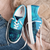 Woman’s Soul Blue lace-up canvas shoes