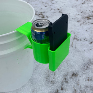 PHONE-BEVERAGE HOLDER, Sled/Bucket PHONE-BEVERAGE HOLDER, Sled/Bucket