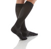 A603BL, Firm Support (20-30mmHg) Black Knee High Compression Socks, Back View