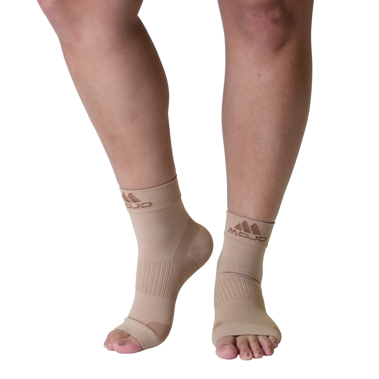 VenoTrain Knee High Compression Stockings - Open Toe - Black