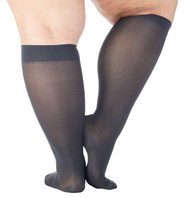 LYMPHRELIEF Sheer Compression Socks 20-30 mmHg - Black LYMPHRELIEF Sheer Compression Socks 20-30 mmHg - Black