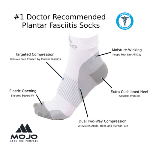 Plantar Fasciitis Open and Closed Toe Ankle Compression Socks