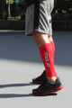 Mojo Compression Socks Elite Graduated Compression Calf Sleeves - Red