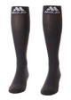 M809CG, Firm Support (20-30mmHg) Carbon Gray Knee High Compression Socks, Front View