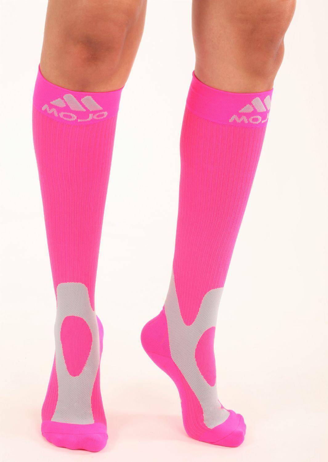 A601 - Mojo Elite Coolmax Recovery & Performance Compression Socks -- Firm  Support (20-30mmHg)