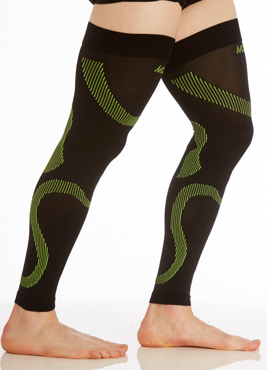 GRAD COMP LEG SLEEVE PERF BLK PR XS, Thigh Compression Sleeves & Support, By Body Part, Open Catalog