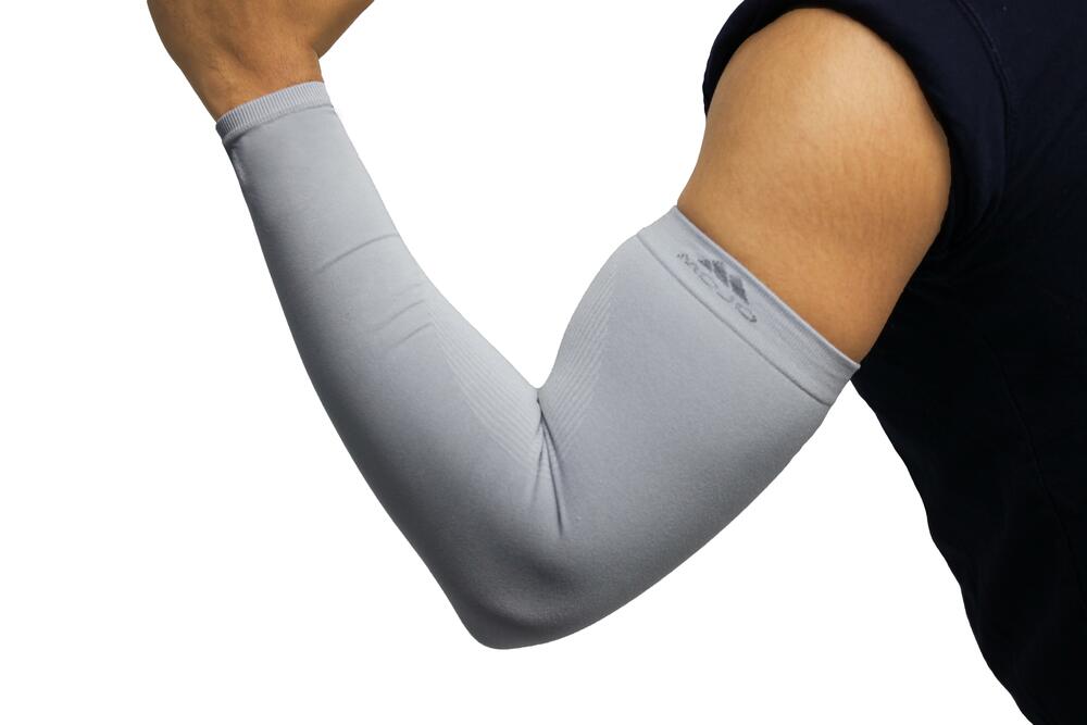 Mojo sport opaque medical compression arm sleeve 20-30 mmhg firm