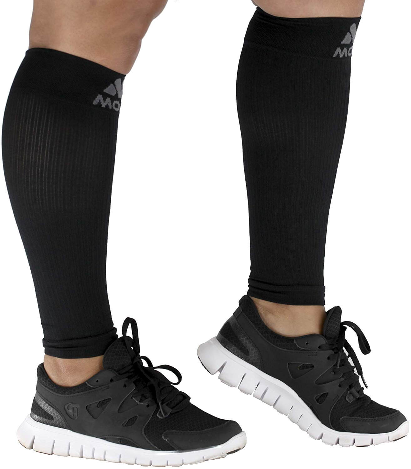 Plus Size Compression Calf Sleeve for Men & Women 20-30mmHg