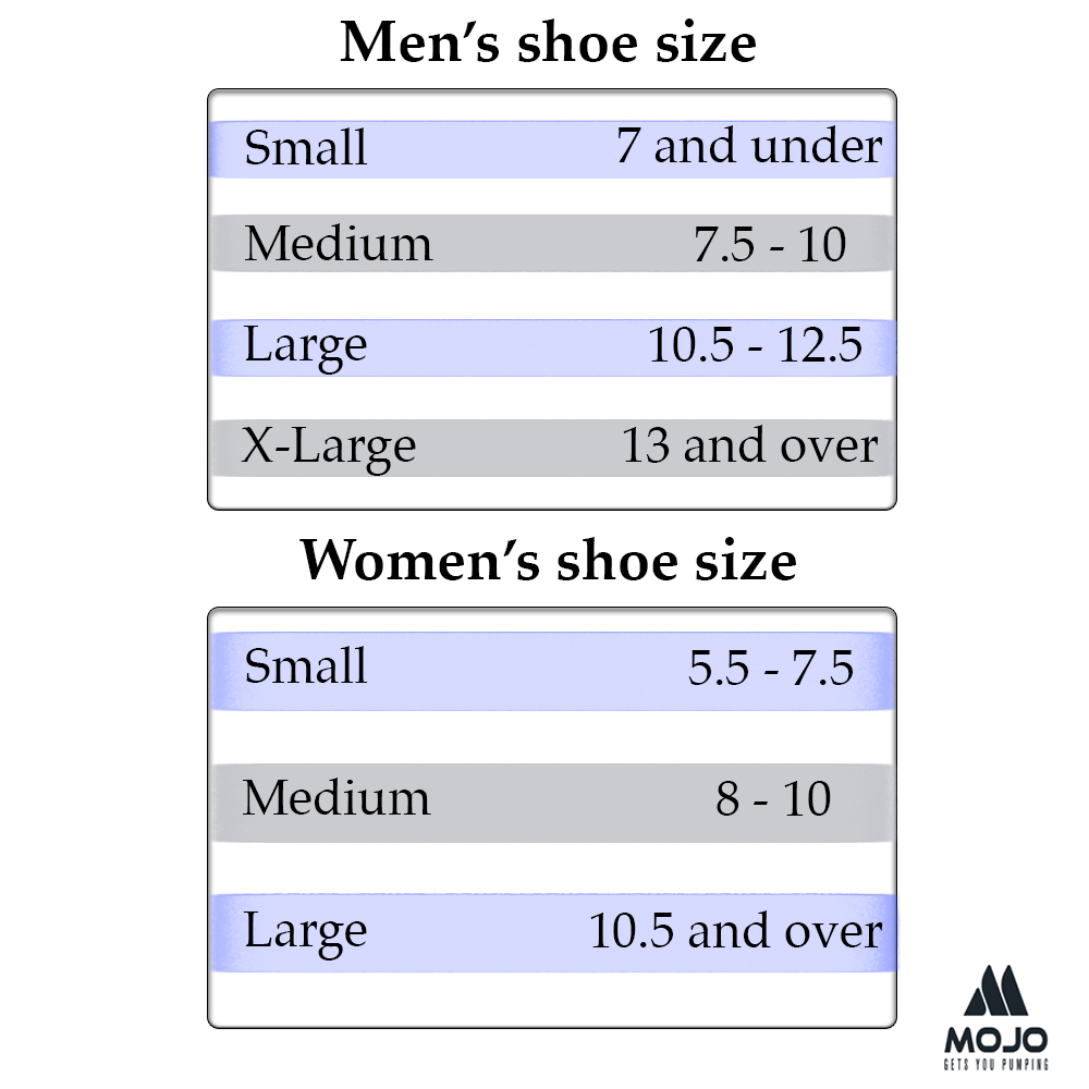 Vissco Compression Size Chart