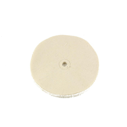 6 inch sewn once loose buffing wheel muslin cotton 20 ply