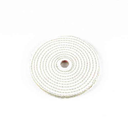 6” x 3/4" Arbor - 1/4” Spiral Sewn Sisal Buffing Wheel