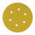 velcro backed 6 hole sanding disc